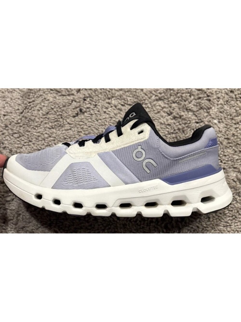 On Cloudrunner 2 Shoes Womens Size 7.5 Purple Sneakers Running